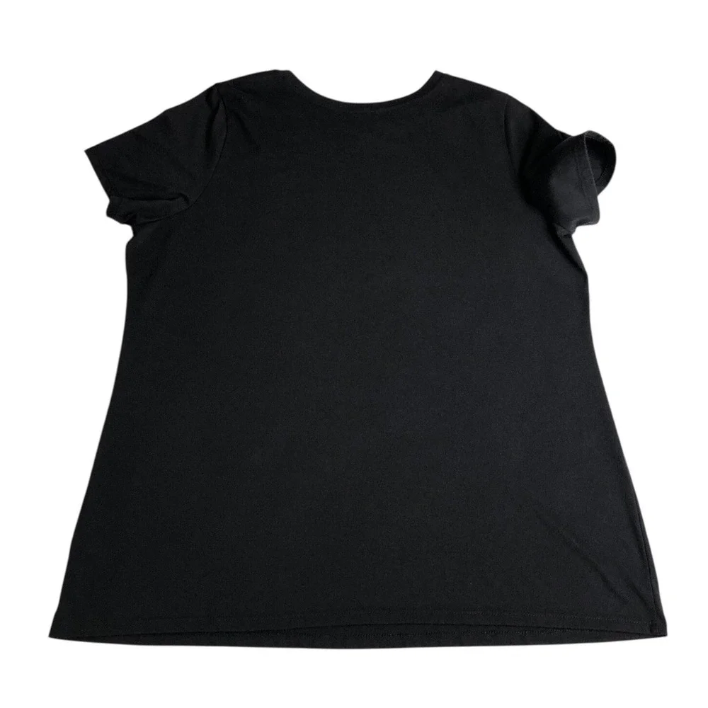 Torrid Classic Fit Top Womens 2X Black If I Cant Wear My Boots Not Going Graphic